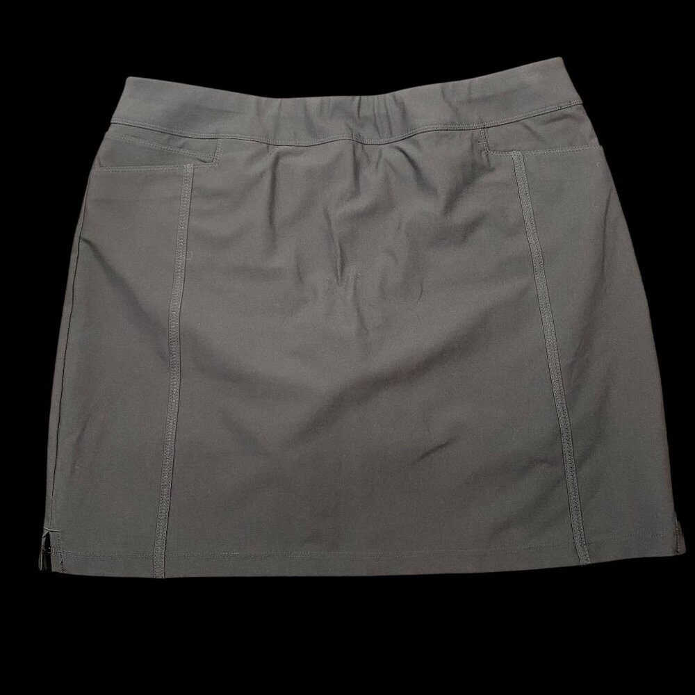 Adidas Golf Womens Black Ultimate Adistar Skort W/ Built-In Shorts Size Large